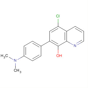 5-Chloro-7-[4-(dimethylamino)phenyl]-8-quinolinol Structure,648896-44-0Structure