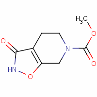 Methyl 3,4,5,7-tetrahydro-3-oxoisoxazolo[5,4-c]pyridine-6(2h)-carboxylate Structure,65202-62-2Structure