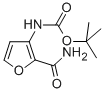 Tert-butyl 2-(aminocarbonyl)-3-furylcarbamate Structure,655255-07-5Structure