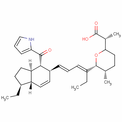 Indanomycin Structure,66513-28-8Structure