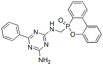 N-[(10-氧代-9,10-二氫-9-氧雜-10-磷雜菲-10-基)甲基]-6-苯基-1,3,5-三嗪-2,4-二胺結(jié)構(gòu)式_66560-05-2結(jié)構(gòu)式