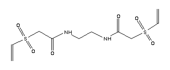 N,n’-bis(vinylsulfonylacetyl)ethylenediamine Structure,66710-66-5Structure