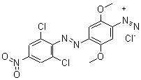 Fast dark blue r salt Structure,6709-58-6Structure