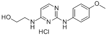 2-({2-[(4-Methoxyphenyl)amino]pyrimidin-4-yl}amino)ethanol Structure,671225-39-1Structure