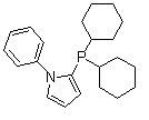 2-(Dicyclohexylphosphino)-1-phenyl-1h-pyrrole Structure,672937-60-9Structure