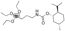 (S)-n-triethoxysilylpropyl-o-menthocarbamate Structure,68479-61-8Structure