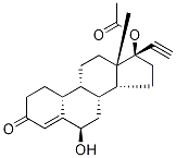 6Alpha-hydroxy norethindrone acetate Structure,6856-28-6Structure