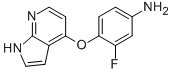 4-(2-Fluoro-4-aminophenoxy)-7-azaindole Structure,688781-75-1Structure