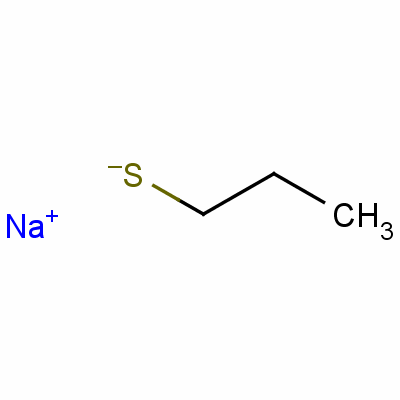 Sodium 1-propanethiolate Structure,6898-84-6Structure