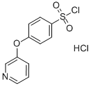 4-(3-Pyridyloxy)benzenesulfonyl chloride hydrochloride Structure,694471-97-1Structure