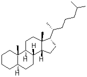 (5R,8r,9s,10s,13r,14r,17s)-17-[(1r)-1,5-dimethylhexyl]-10,13-dimethyl-2,3,4,5,6,7,8,9,11,12,14,15,16,17-tetradecahydro-1h-cyclopenta[a]phenanthrene Structure,69483-47-2Structure