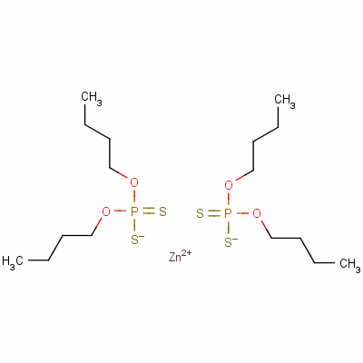 Zinc, bis(o,o-dibutyl phosphorodithioato-s,s)-, (t-4)- Structure,6990-43-8Structure