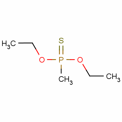 O,o-diethyl methylphosphonothioate Structure,6996-81-2Structure