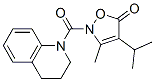 (9CI)-1,2,3,4-四氫-1-[[3-甲基-4-(1-甲基乙基)-5-氧代-2(5H)-異噁唑yl]羰基]-喹啉結(jié)構(gòu)式_706804-11-7結(jié)構(gòu)式