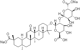 Disodium glycyrrhizate Structure,71277-79-7Structure