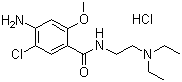 Metoclopramide hcl Structure,7232-21-5Structure