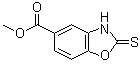 Methyl 2-mercaptobenzo[d]oxazole-5-carboxylate Structure,72730-39-3Structure