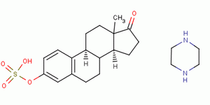 Piperazine estrone sulfate Structure,7280-37-7Structure