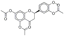 Hesperetin triacetate Structure,73489-97-1Structure