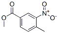 Methyl 4-methyl-3-nitrobenzoate Structure,7356-11-8Structure