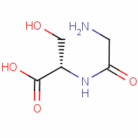 甘氨酰-L-絲氨酸結(jié)構(gòu)式_7361-43-5結(jié)構(gòu)式