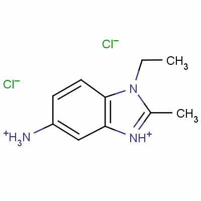 1H-benzimidazol-5-amine, 1-ethyl-2-methyl-, dihydrochloride Structure,73688-69-4Structure