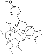 Foresaconitine Structure,73870-35-6Structure