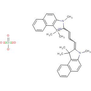 2-[3-(1,3-Dihydro-1,1,3-trimethyl-2h-benz[e]indol-2-ylidene)-1-propen-1-yl]-1,1,3-trimethyl-1h-benz[e]indolium perchlorate Structure,74276-27-0Structure