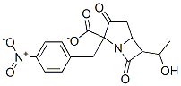 p-Nitrobenzyl-6-(1-hydroxyethyl)-1-azabicyclo(3.2.0)heptane-3,7-dione-2-carboxylate Structure,74288-40-7Structure