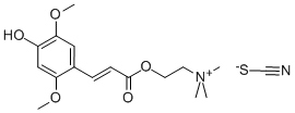 Sinapine thiocyanate Structure,7431-77-8Structure