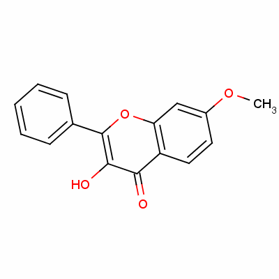 3-Hydroxy-7-methoxyflavone Structure,7478-60-6Structure