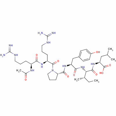 Ac-arg-arg-pro-tyr-ile-leu Structure,74853-69-3Structure