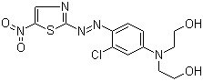 Disperse violet s press cake Structure,75575-40-5Structure