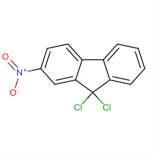 9,9-Dichloro-2-nitro-9h-fluorene Structure,76213-21-3Structure