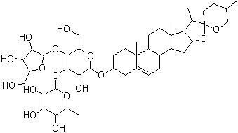 Chonglou saponin ii Structure,76296-72-5Structure