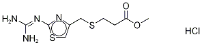 Famotidine acid methyl ester hydrochloride Structure,76824-14-1Structure