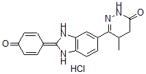 3(2H)-pyridazinone,4,5-dihydro-6-[2-(4-hydroxyphenyl)-1h-benzimidazol-6-yl]-5-methyl-,hydrochloride Structure,77469-70-6Structure