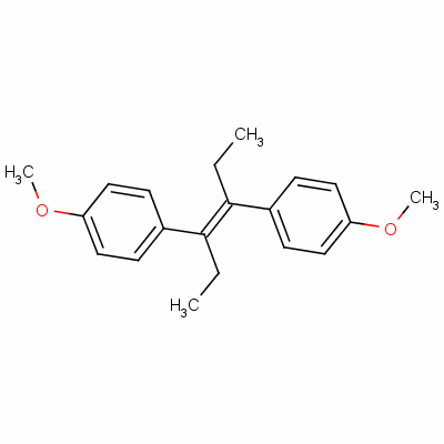 Diethylstilbestrol dimethyl ether Structure,7773-34-4Structure