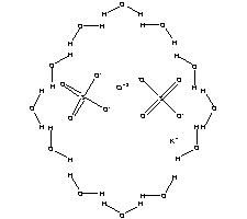 硫酸鉻鉀結(jié)構(gòu)式_7788-99-0結(jié)構(gòu)式