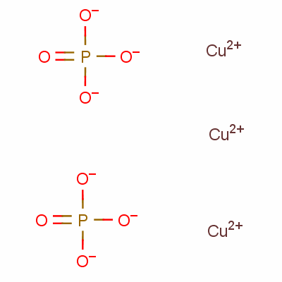 Copper(ii) phosphate Structure,7798-23-4Structure