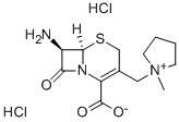 (R,r)-7-amino-3-(1-methylpyrrolidinio)methyl-3-cephem-4-carboxylate hydrochloride Structure,780810-20-0Structure