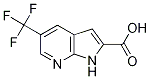 1H-pyrrolo[2,3-b]pyridine-2-carboxylic acid, 5-(trifluoromethyl)- Structure,784144-05-4Structure