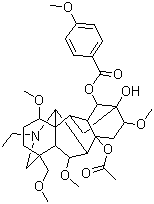 Bulleyaconitine a Structure,79592-91-9Structure