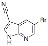 5-Bromo-1h-pyrrolo[2,3-b]pyridine-3-carbonitrile Structure,799270-07-8Structure