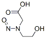 N-nitroso(2-hydroxyethyl)glycine Structure,80556-89-4Structure