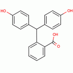 Benzoic acid, 2-[bis(4-hydroxyphenyl)methyl]- Structure,81-90-3Structure