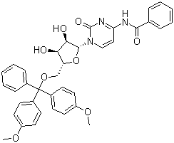 Cytidine, n-benzoyl-5-o-[bis(4-methoxyphenyl)phenylmethyl]- Structure,81246-76-6Structure