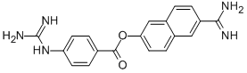 Nafamostat Structure,81525-10-2Structure