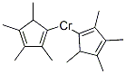 Bis(tetramethylcyclopentadienyl)chromium(ii), Structure,82066-37-3Structure