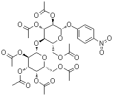 4-Nitrophenyl heptα-o-acetyl-β-lactoside Structure,84034-75-3Structure